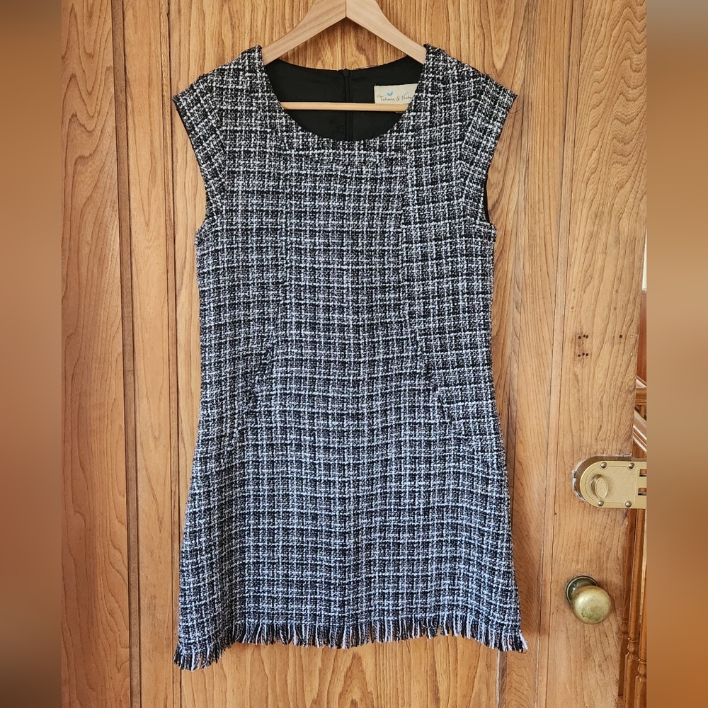 Tweed Mini dress, With Pockets